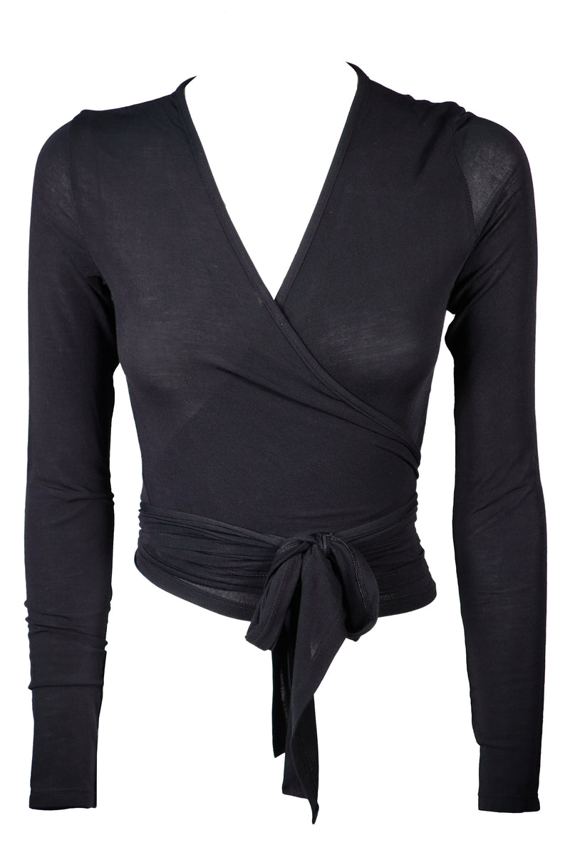 COSMOS BALLET WRAP TOP