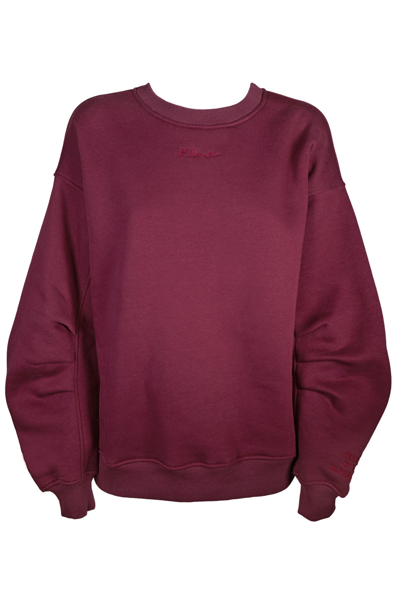 HEROINE SWEATSHIRT SANGRIA