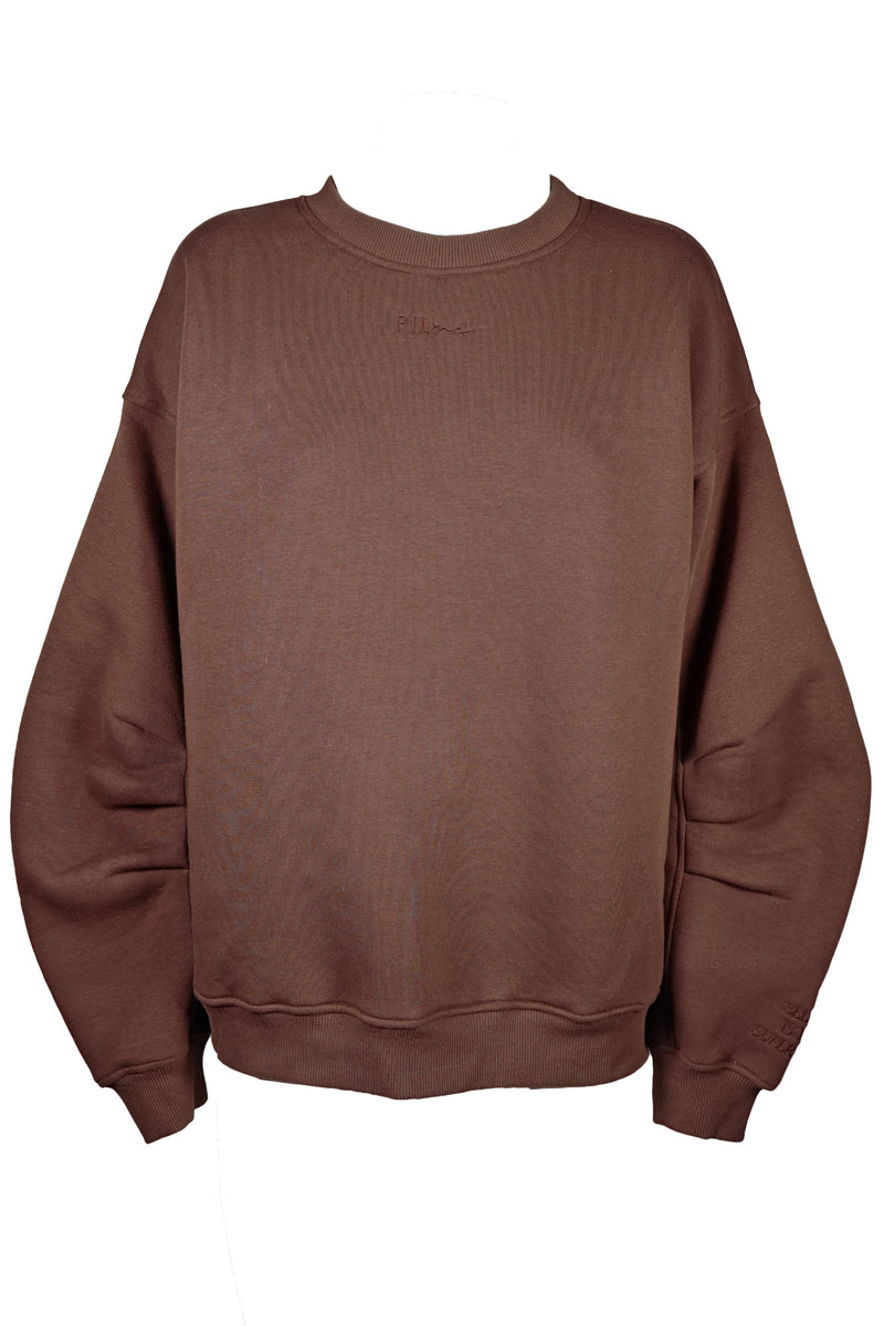 HEROINE SWEATSHIRT ESPRESSO